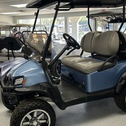 Club Car® 2026 CPO Metallic Ice Blue® 4 seater Lithium ION Lifted