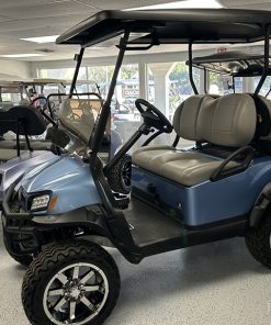 Club Car® 2026 CPO Metallic Ice Blue® 4 seater Lithium ION Lifted